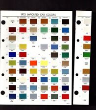 Fiat Color Chart