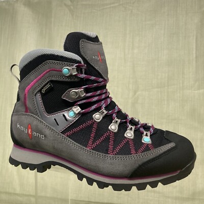Kayland Plume Micro GTX Gore-Tex Hiking Mountaineering Boots Vibrant Men Sz 6.5