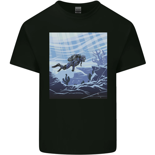 Ein Tiefsee-Taucher Herren Baumwoll-T-Shirt - Bild 17 von 110