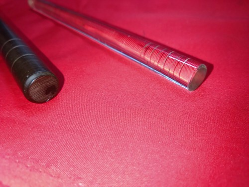 Ebonite and quartz sticks (rods) for USSR physics lessons - Picture 5 of 7