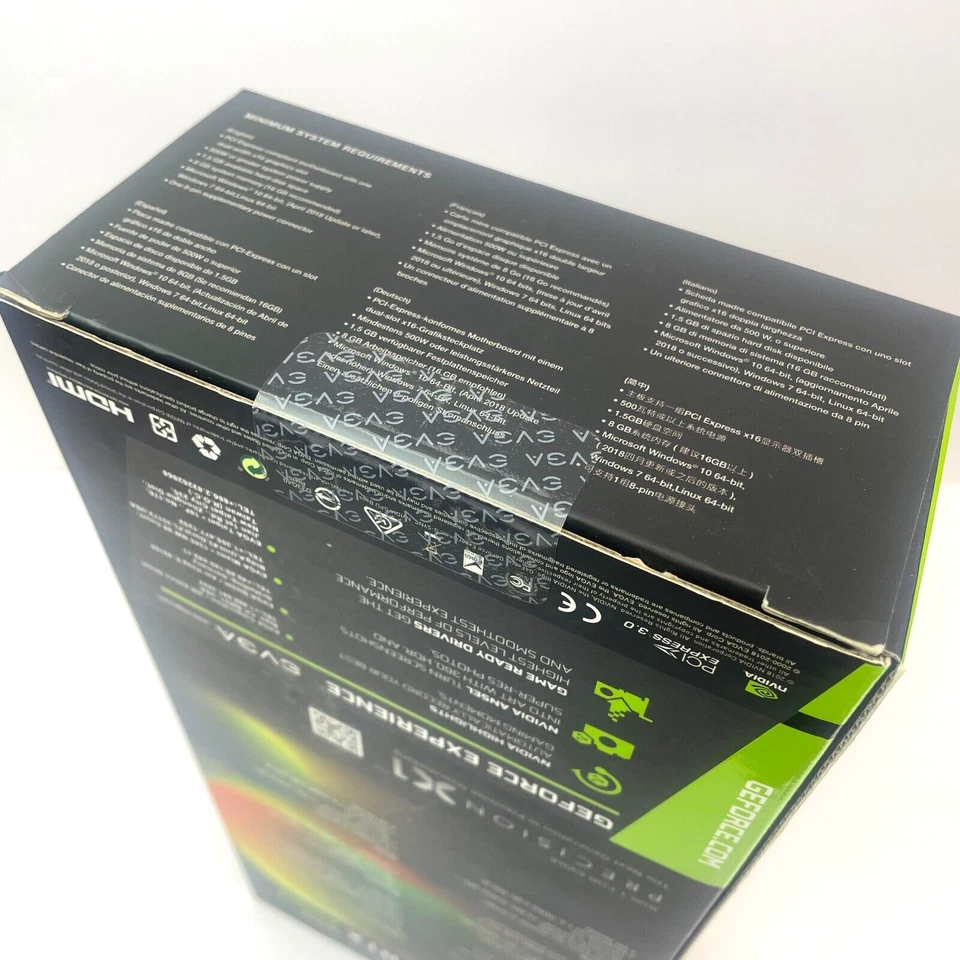 EVGA GeForce RTX 2060 XC Ultra Black Gaming 6GB GDDR6 Graphics Card *NEW SEALED - Image 4 of 4