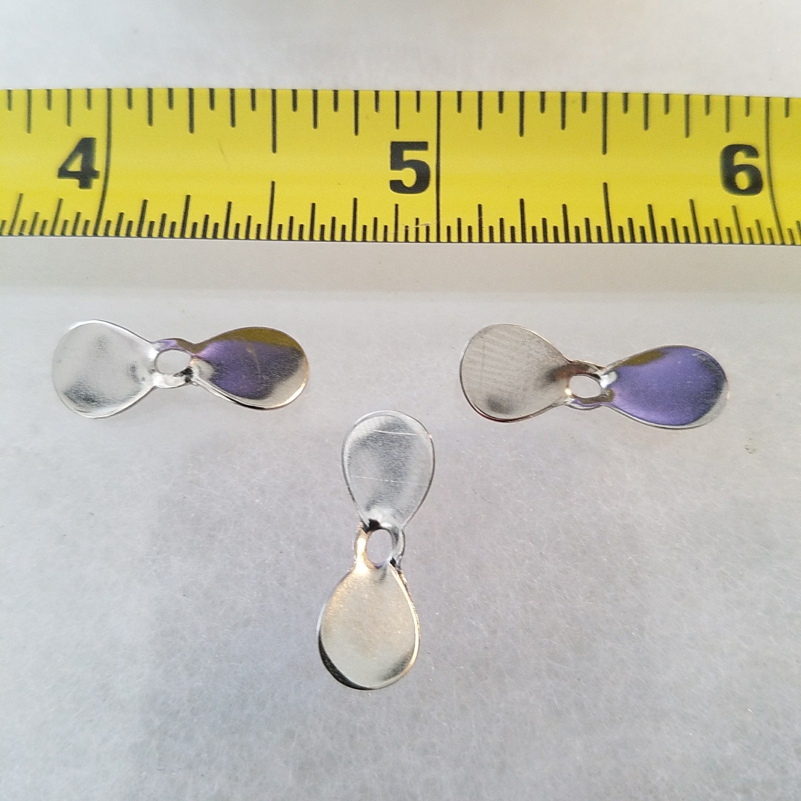 50 PROPELLER BLADES FOR FISHING LURE MAKING 3/4 " eBay