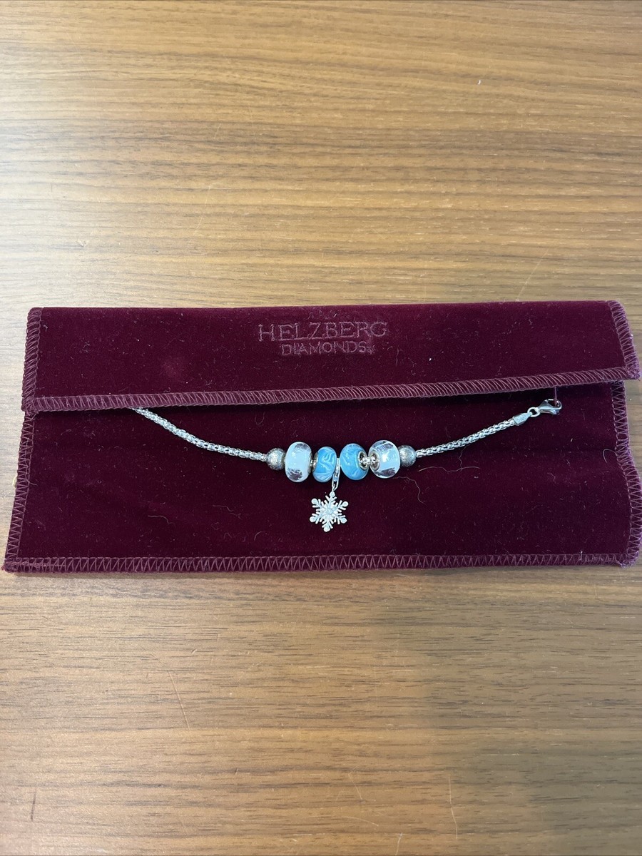 Helzberg Diamonds Silver Bracelet 925 With Charm