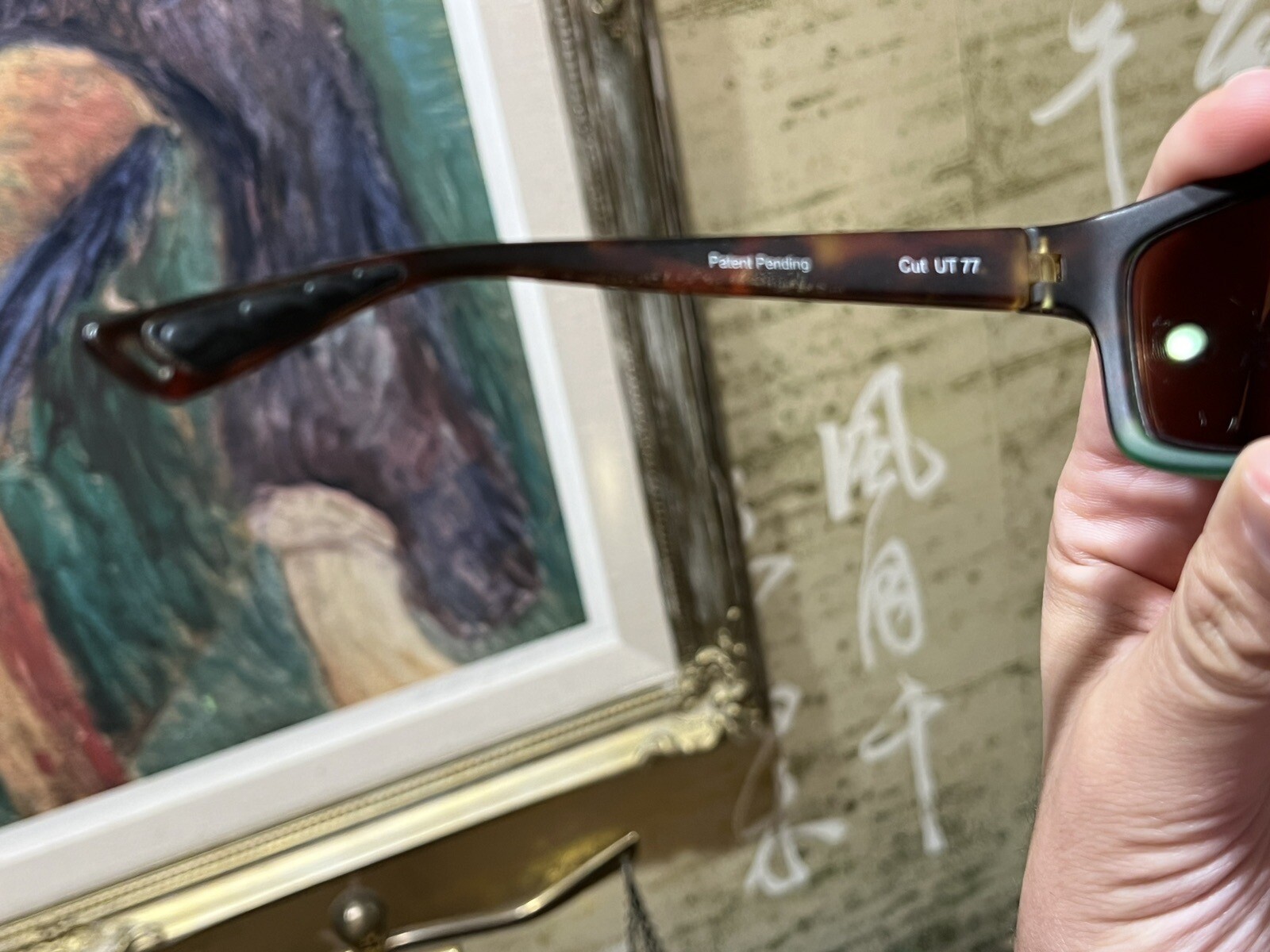 Costa Del Mar Mauritius Cut Green Poly Sunglasses UT 77 FRAMES ONLY