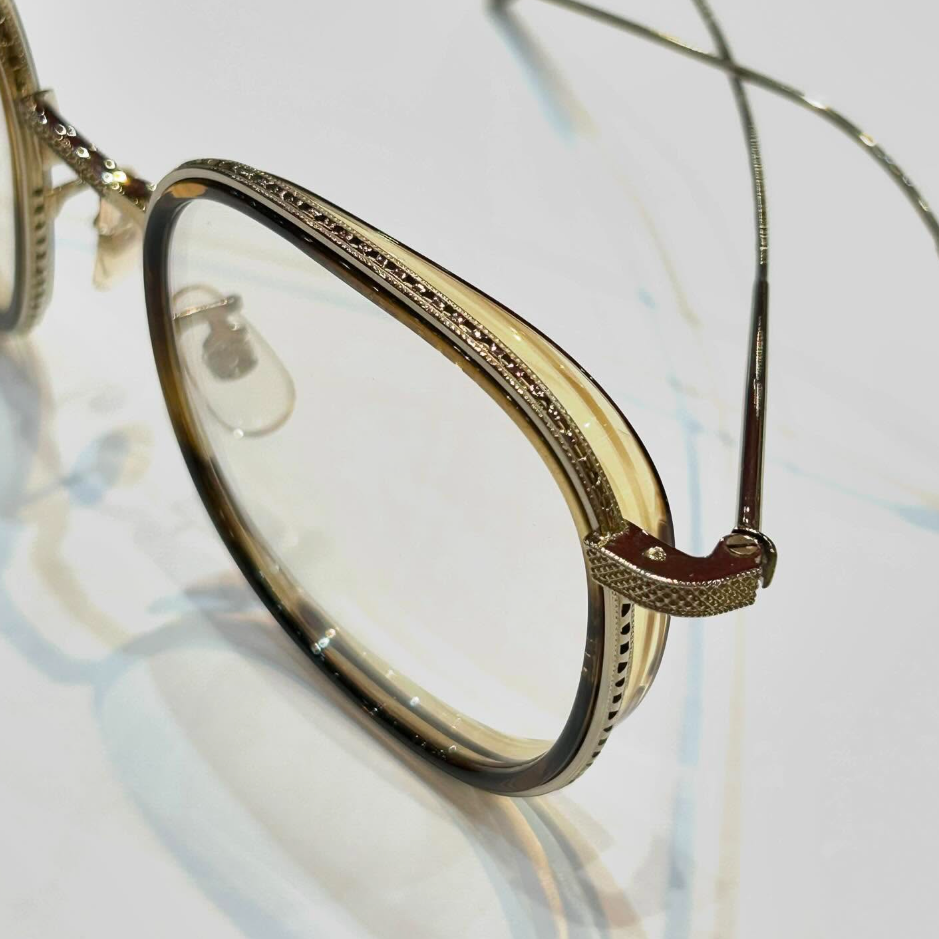 OLIVER PEOPLES TK-9 OPTICAL OV1321T in Gold/ Tuscany Tortoise MSRP