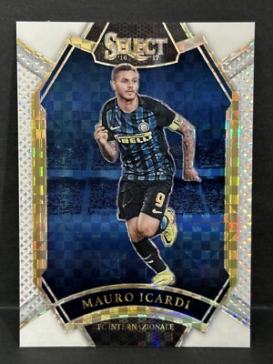 2016 Panini Select Soccer Inter Milan #258 Mauro Icardi White