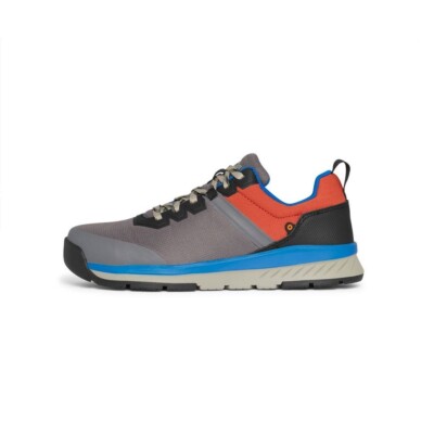Bogs Work Shoes Mens Lace Composite Bio Grip Gray Multi 78988CT