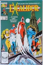 Excalibur #1 (1988) Vintage Key Comic, 1st Issue of Ongoing Title, 1st Widget