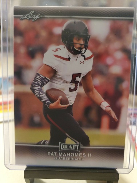 2017 LEAF DRAFT ROOKIE PSA 10 PAT MAHOMES II TEXAS TECH EBay