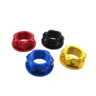 Aluminum M22x1mm Steering Stem Nut For CRF50 XR50 KLX110 KX65 KX85 Pit Dirt Bike
