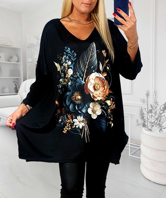 Damen  Bluse, Tunika,  Gr. 50/52, 54/56, Neu mit Etikette