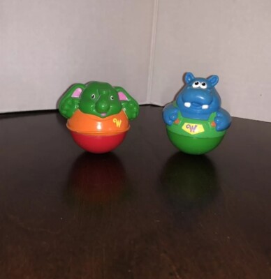 Hasbro 2003  Weebles elephant & hippo replacement