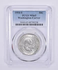 Photo of a 1954-S Washington Carver Commemorative from an eBay listing that sold on Jul 9, 2026