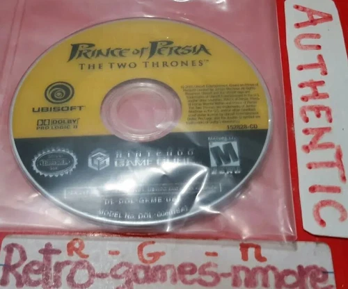 Prince of Persia -- The Two Thrones (Nintendo GameCube, 2005) - disc only