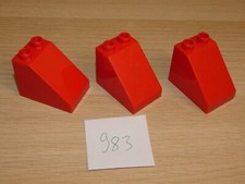  Lego Duplo dach steine Noppen Bausteine Steine (NR.983)