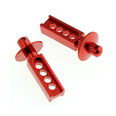For 1/16 MINI E-REVO MINI SLASH RC Car Aluminum Alloy Front Body Post W/ Mount