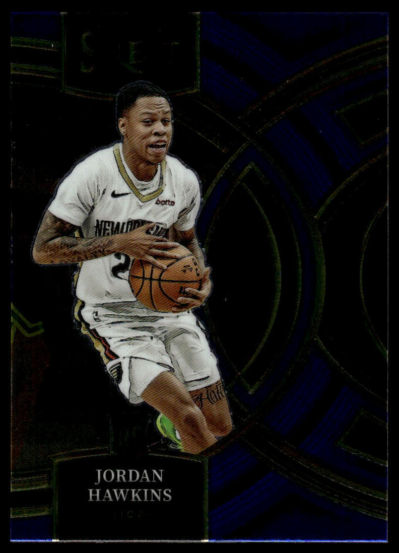 2023-24 Panini Select Jordan Hawkins #124 Blue (Retail Base)