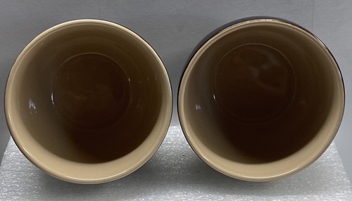 Baileys Irish Cream Sipping Tasting Cups Mugs Brown Yours Mine 2 Piece Set - Picture 3 of 5