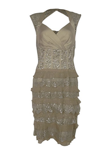 layered sequin dress