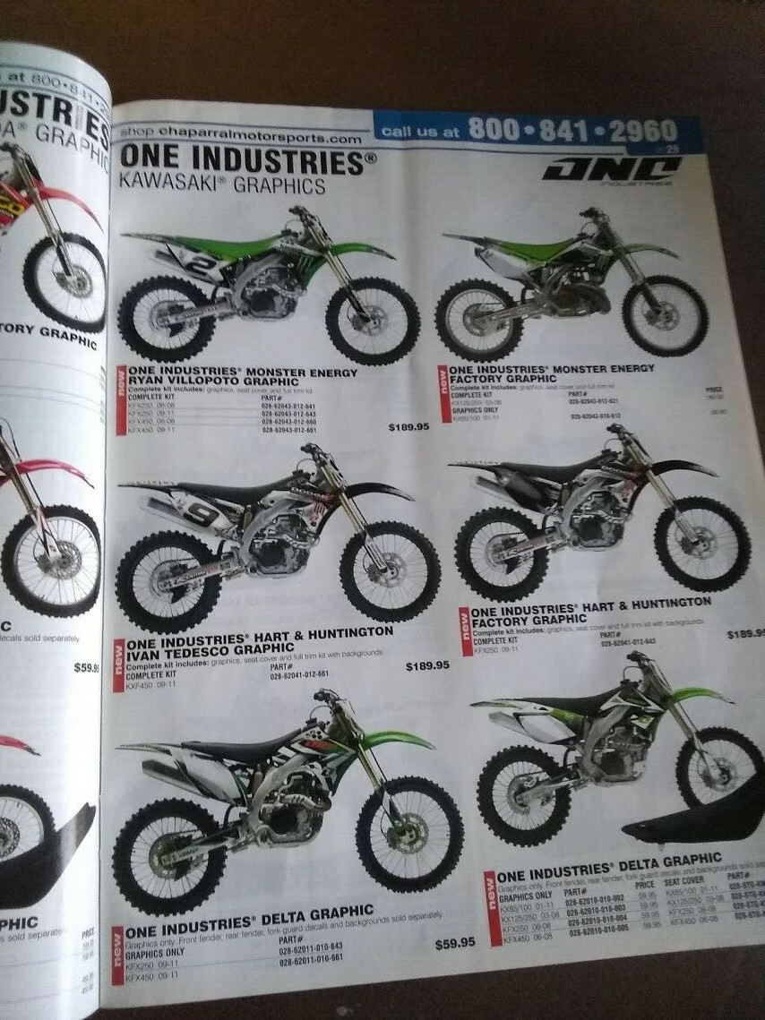 CHAPARRAL Racing MOTORSPORTS CATALOG 95 Magazine Motocross