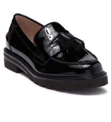 Stuart Weitzman Black Leather Tassel Loafers Men’s STUART WEITZMAN Mila tasseled leather loafers | THE OUTNET main image 3