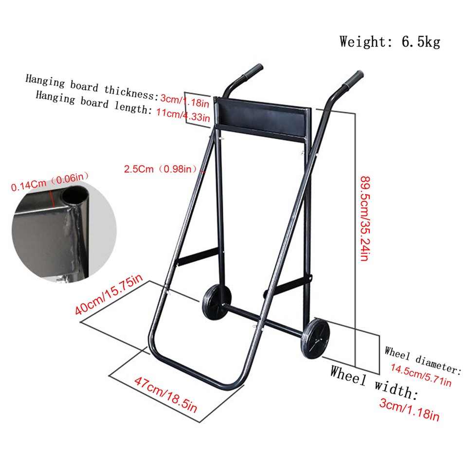 Folding Boat Marine Motor Stand Boat Motor Outboard Engine Cart ...