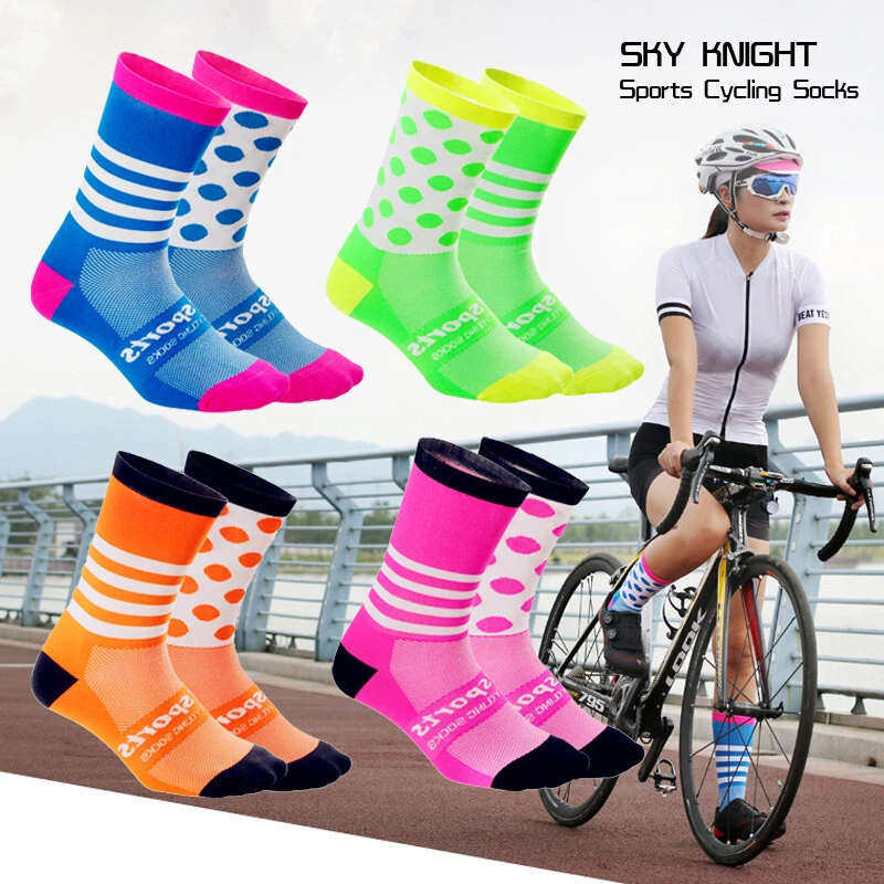 Cycling Socks Breathable Pack Pairs Mountain Bike Road Cycle Socks Men Women I