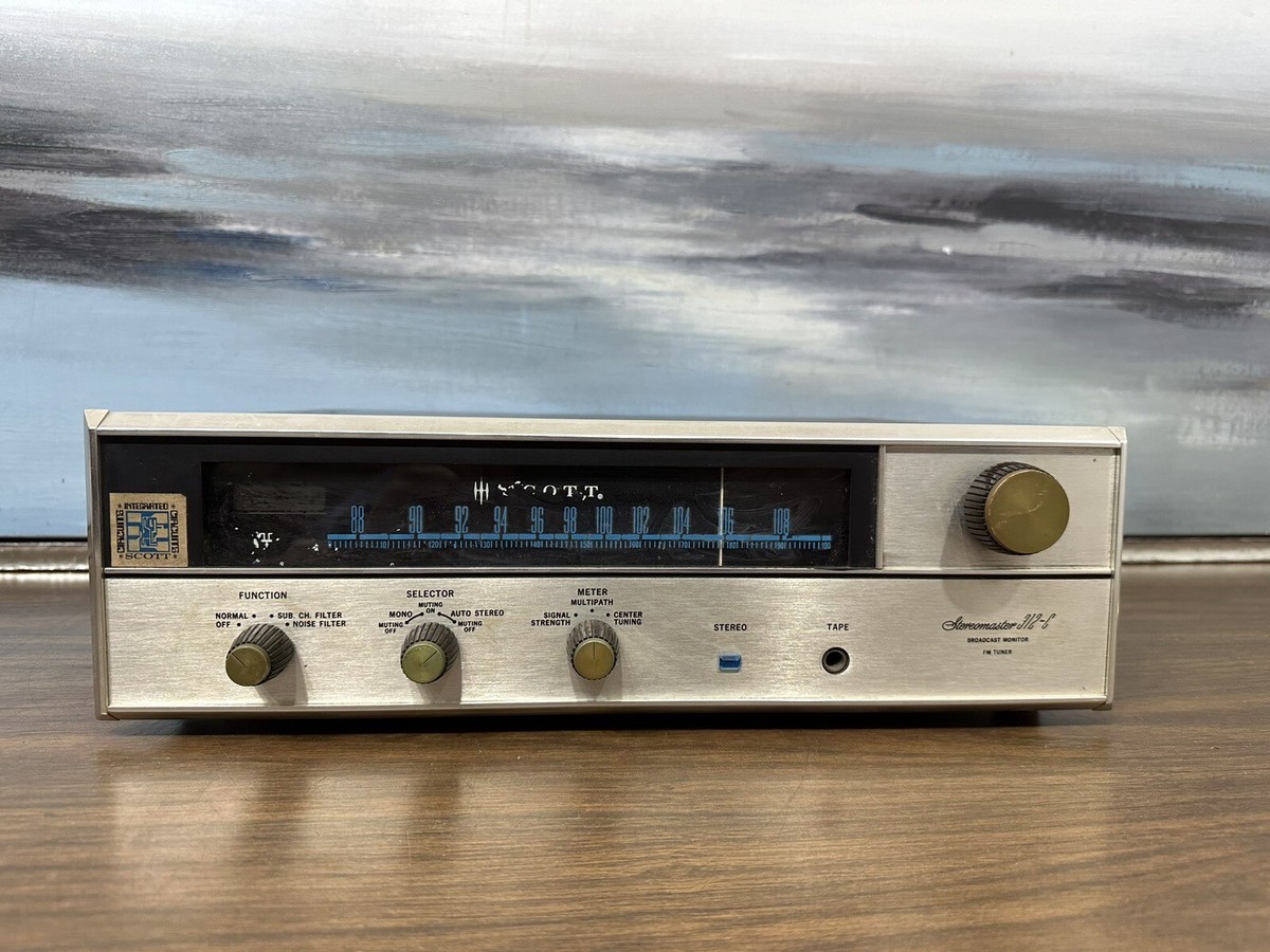Ampli-tuner Vintage Scott R 326 L – Superbe état, Fabriqué Aux USA