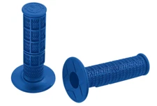 Moose Racing MX Stealth Dirt Bike 7/8" Half Waffle Grips - Blue - 0630-0394