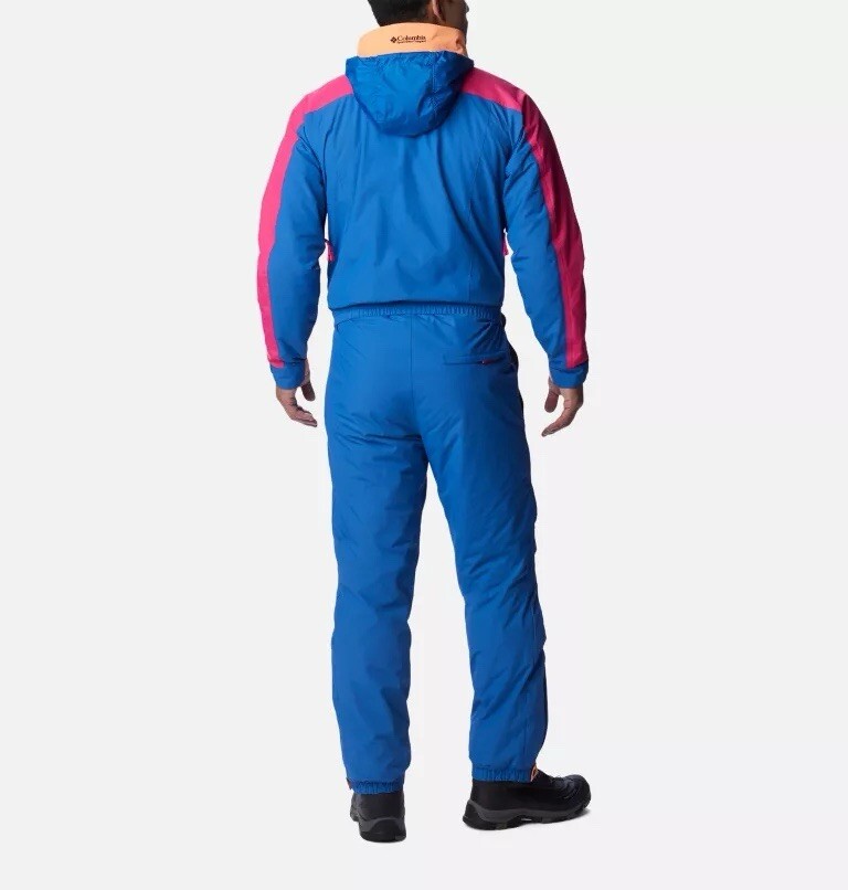 Columbia Eco Winter Trainer Snow Suit, Blue WM7601-432 Men's Size