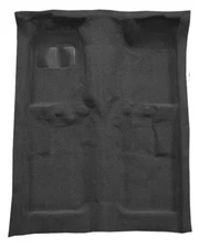 New! 1974 - 1977 Ford Maverick MOLDED CARPET Rug Set w Padding Black 2 - 4 Door