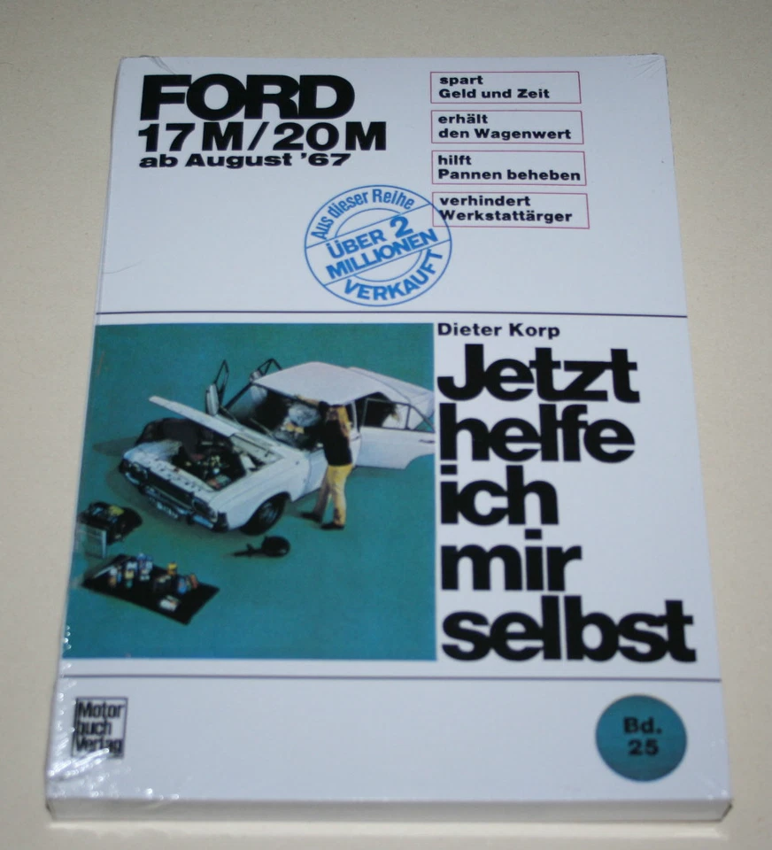 Reparaturanleitung Ford 17 M / 20 M Baureihe P7 P7a P7b, ab Baujahr 1967 - Bild 1 von 1
