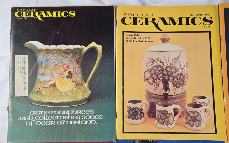 Revista Cerámica Popular De Colección 14 Ediciones 1980-1989 Catálogo Completo Cerámica Foto 2 de 4