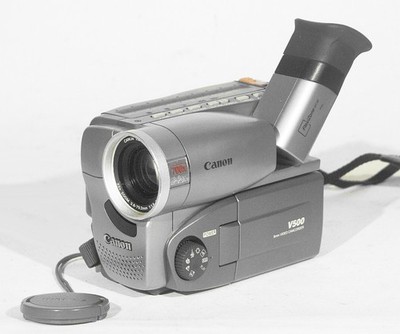 CANON V500 E CAMCORDER DIGITALE VIDEOKAMERA 22-FACH ANALOGER ZOOM