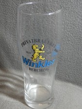 Privatbrauerei Winkler ,  Bierglas 0,25 L , Berching  Vintage Sammelglas