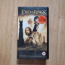 The Lord of The Rings - The Two Towers VHS 2003 Video Tape Movie Film Fantasy