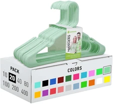 Hangers for Adult Size Clothing Plastic Ideal for Everyday Standard Use Clothes