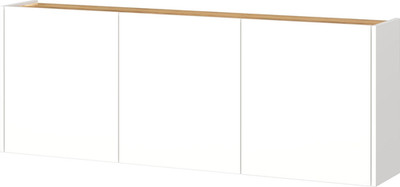 Germania Schuhschrank 1345-513 Gw-Libbiano, in Weiß/Navarra-Eiche-Nb., Mit Gerin