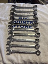 Snap-on Tools Usa 10pc 12pt Metric Short Combination Wrench Set Oexsm710b