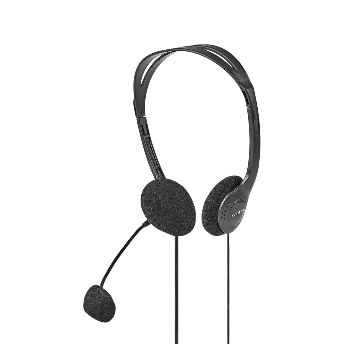Casque PC stéréo Nedis pour éliminer les échos en visioconférence