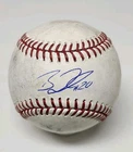 Brandon Lockridge Signed Autographed Game Used Major League Baseball BREWERS C1