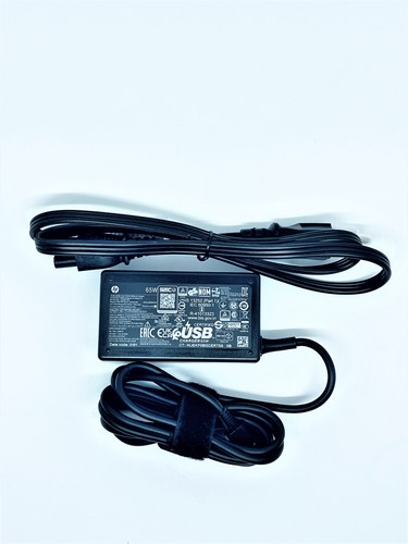 Nuevo Adaptador de Corriente Cargador Original 65W para HP Spectre X360 13-AE010CA, 13-AE011DX - Imagen 1 de 5