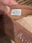 MEGNYA Women’s Beige/Brown Solid Thong Sandals Slip On Woven US 8 EU 39 — photo 5