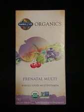 Garden Of Life Organic Mykind Prenatal Multivitamin, 90 CT - EXP 06/2027- NEW
