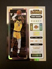 2022-23 Panini Contenders LeBron James First Round Ticket /199 Lakers #36