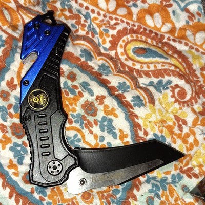 MTECH MT-213 Tanto Pocketknife Stainless Blade Aluminum Handle Liner Lock