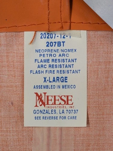 Neese Scotchlite Petro Arc Flame Resistant Bib (XL) - Model I-2002b (read desc) image 2