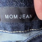 Judy Blue Mom Jeans Dark Wash Blue Denim High Rise Stretch 5-Pocket Button Women — photo 3