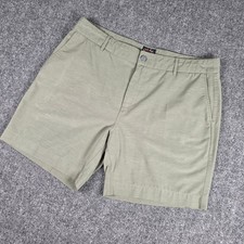 Faherty All Day Shorts Mens 36 Olive Green Hybrid Quick Dry MSC0013