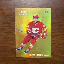 2025-26 Upper Deck Allure - Color Flow Zayne Parekh #CF-11 Orange Yellow (RC)